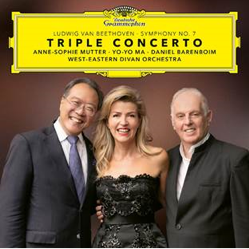 Die aktuelle Beethoven-CD mit Yo-.Yo Ma, Anne Sophie Mutter und Daniel Barenboim, Foto: DG